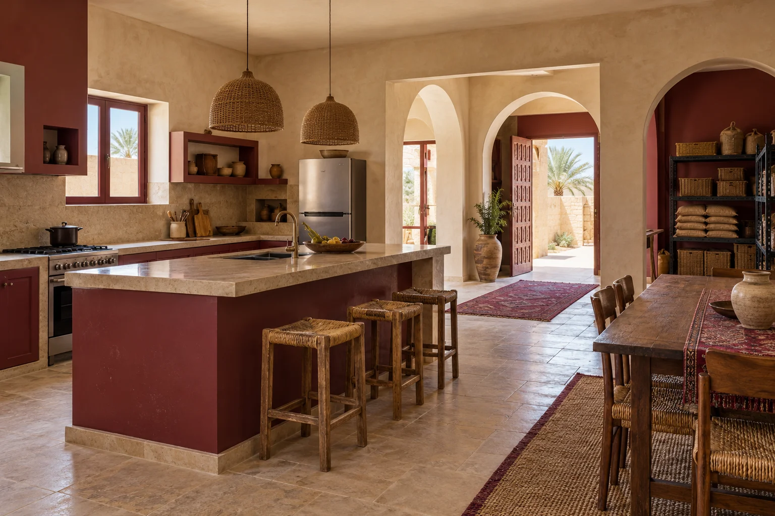 Family House in Berbera Kitchen