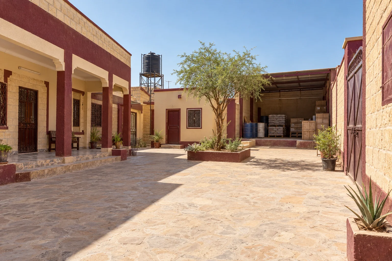 Family House in Berbera Backyard / Compound