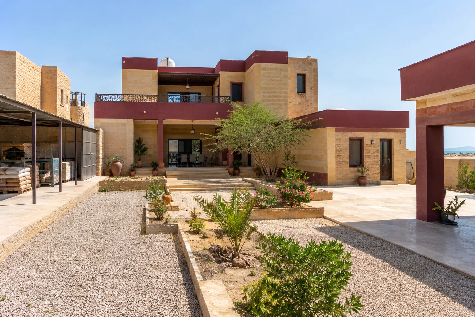 Modern Villa in Berbera Wide View
