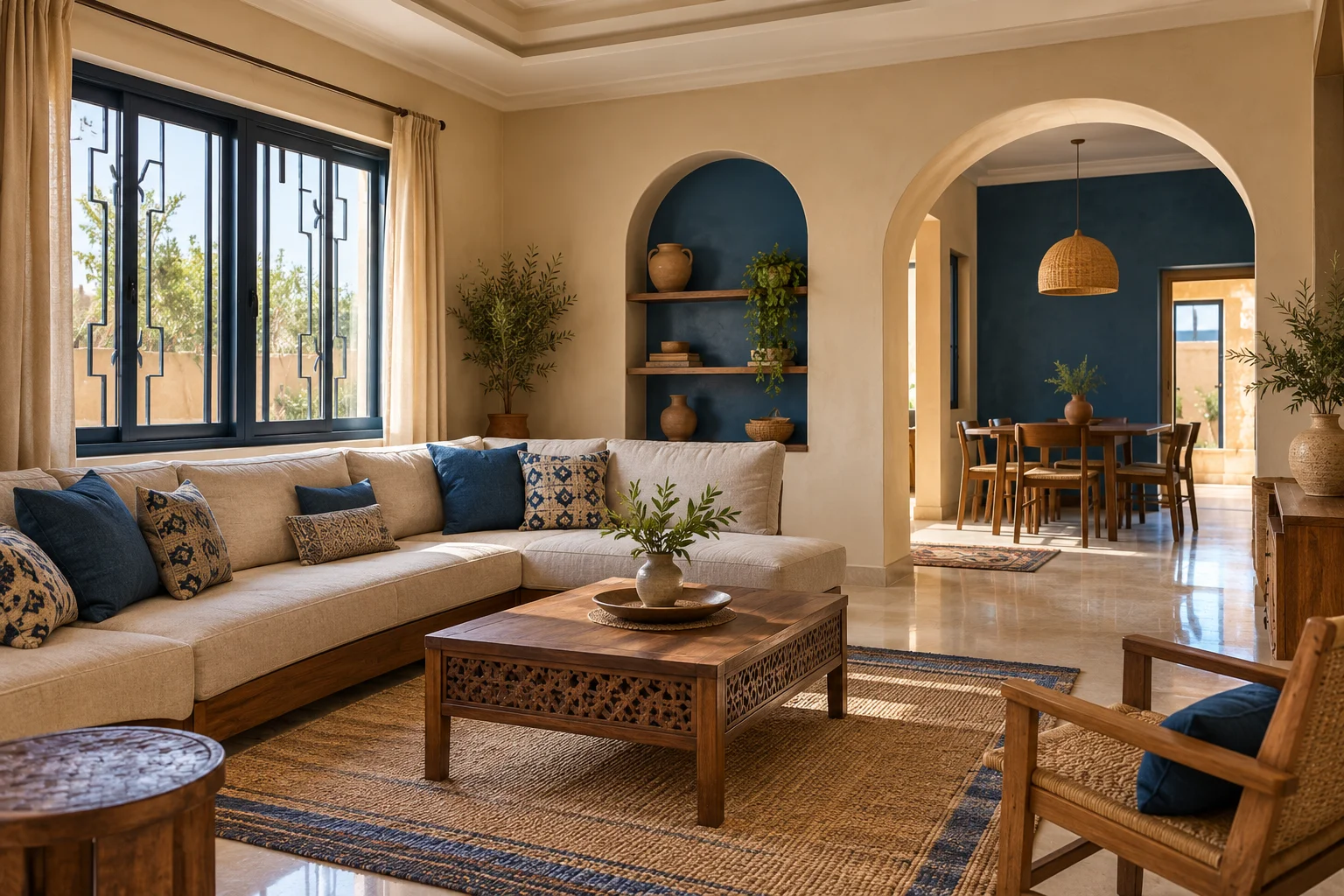 Modern Villa in Borama Living Room