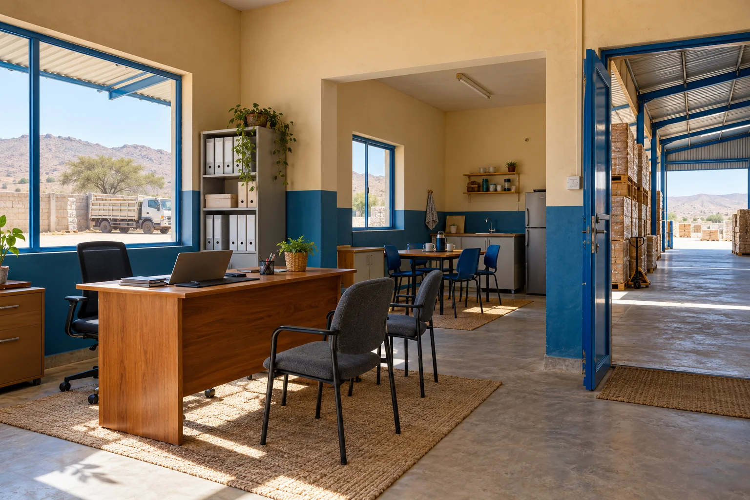 Warehouse Office / Staff Area