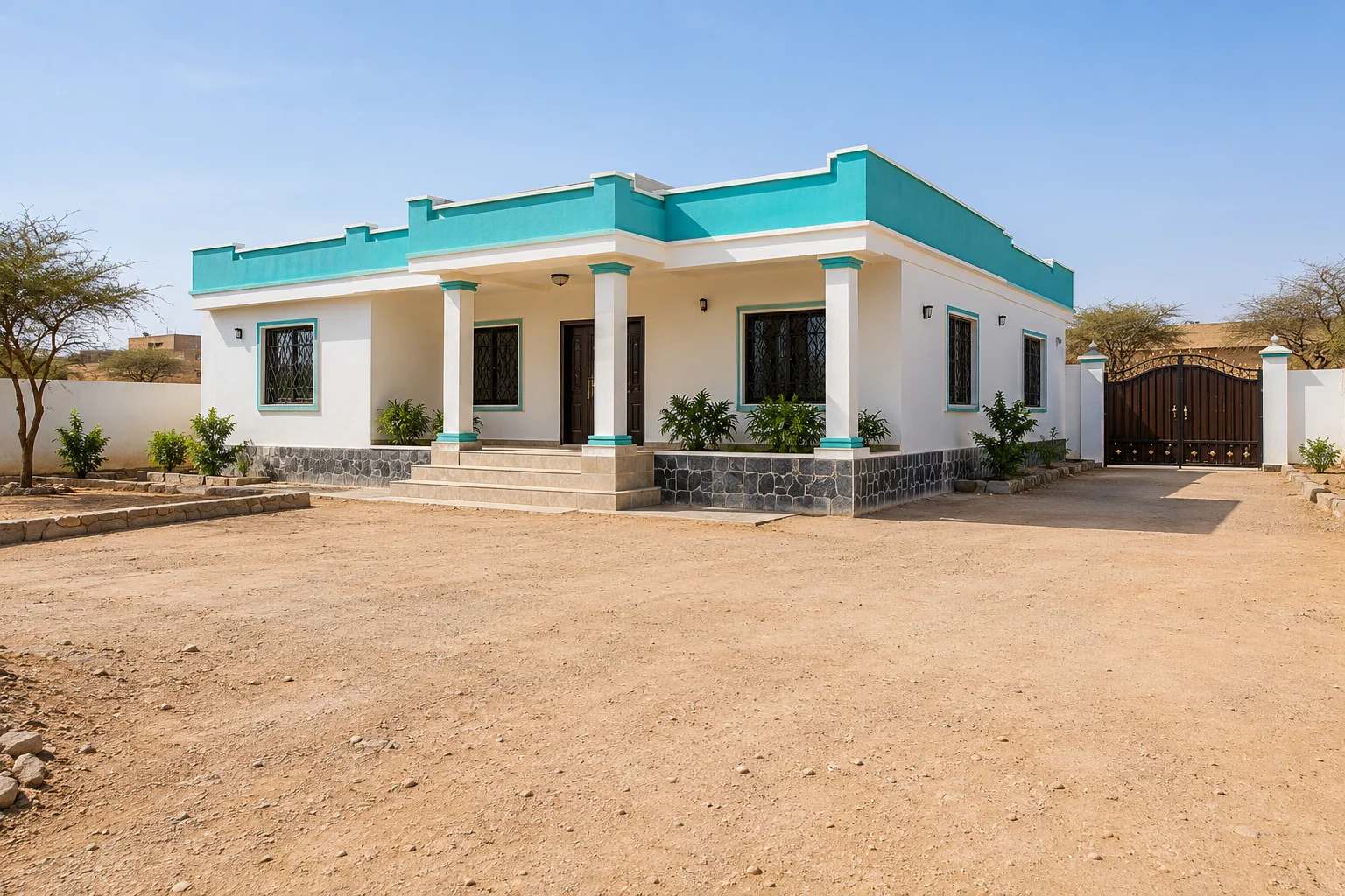 Family House in Burco