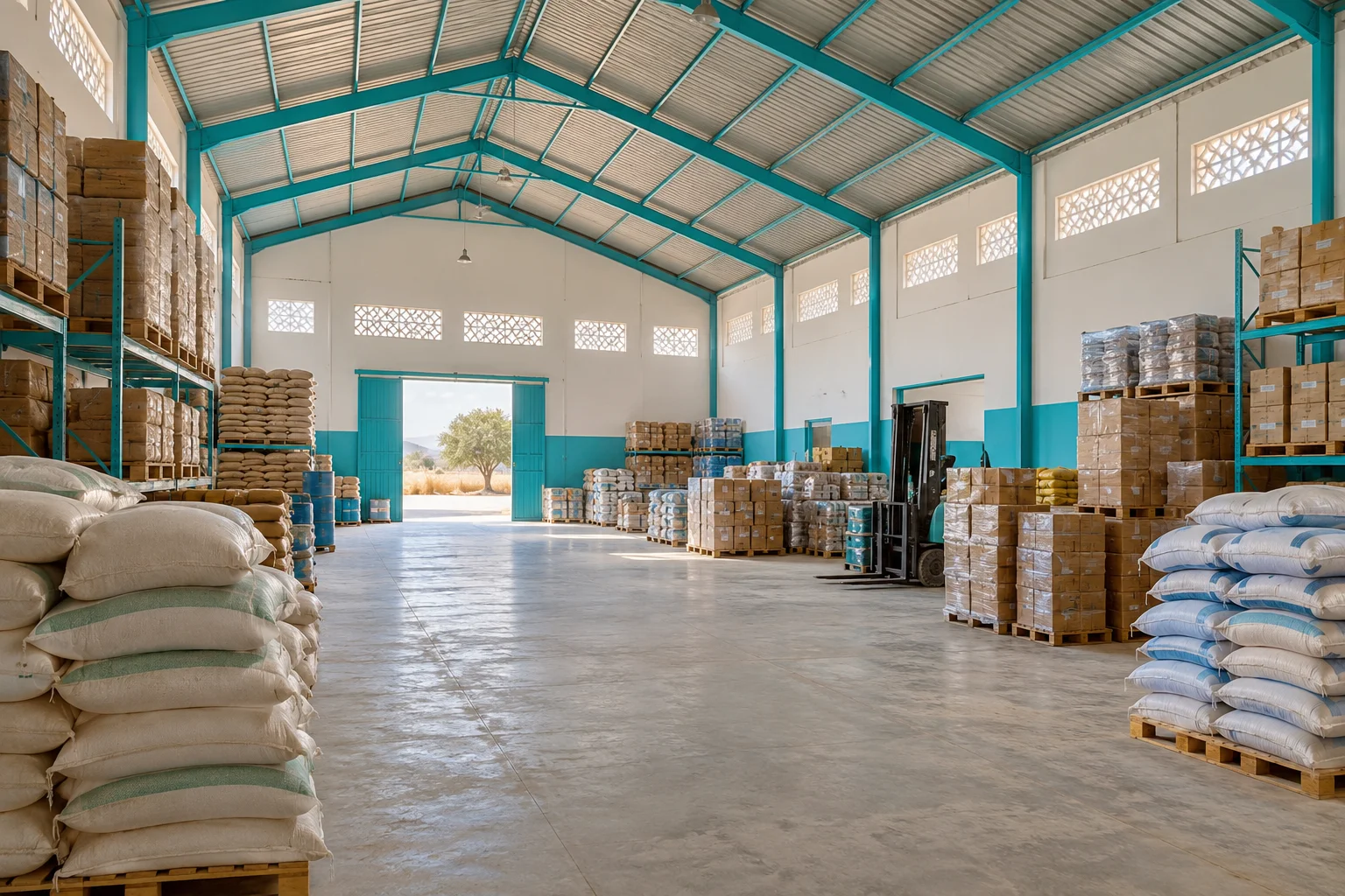 Business Warehouse in Burco Interior View 1