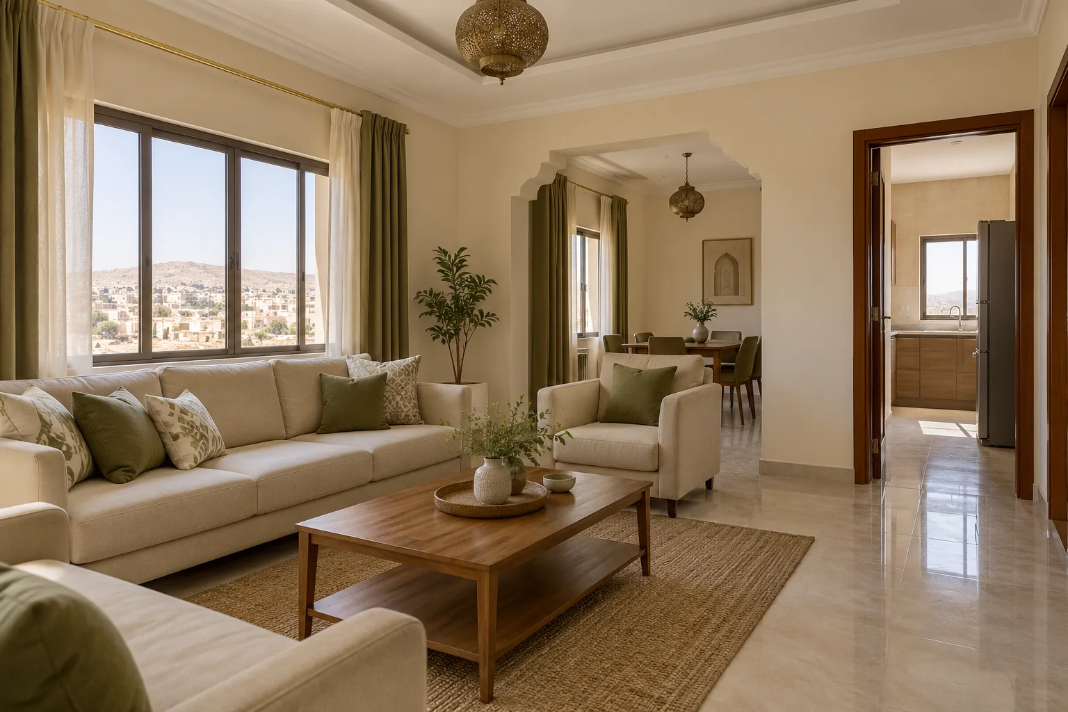 Modern Apartment in Hargeisa Living Room