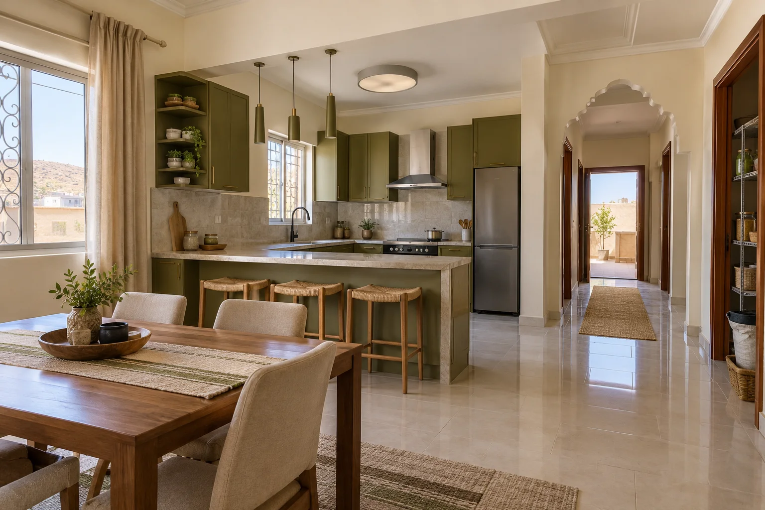 Modern Apartment in Hargeisa Kitchen
