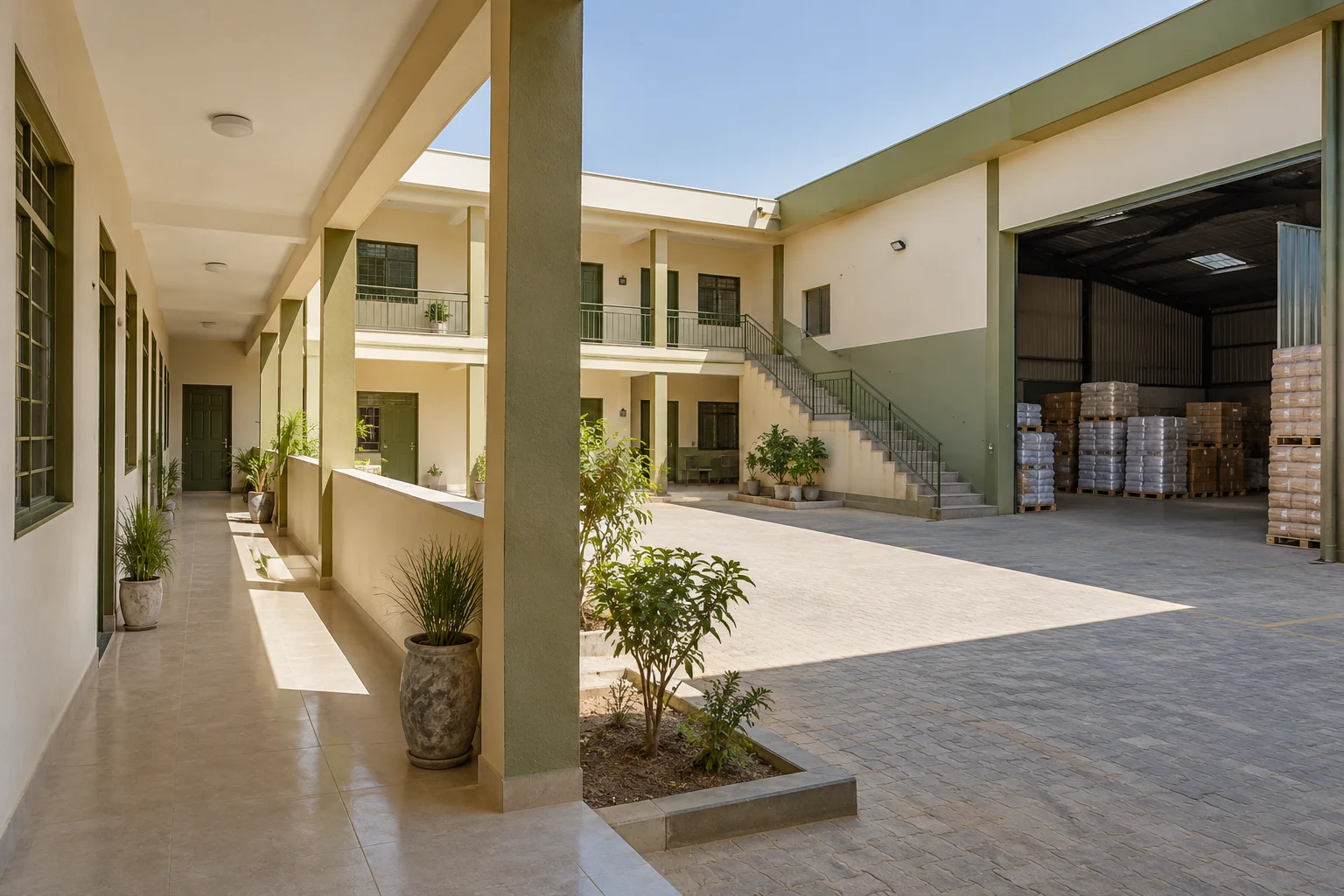 Commercial Shop Corridor / Common Area