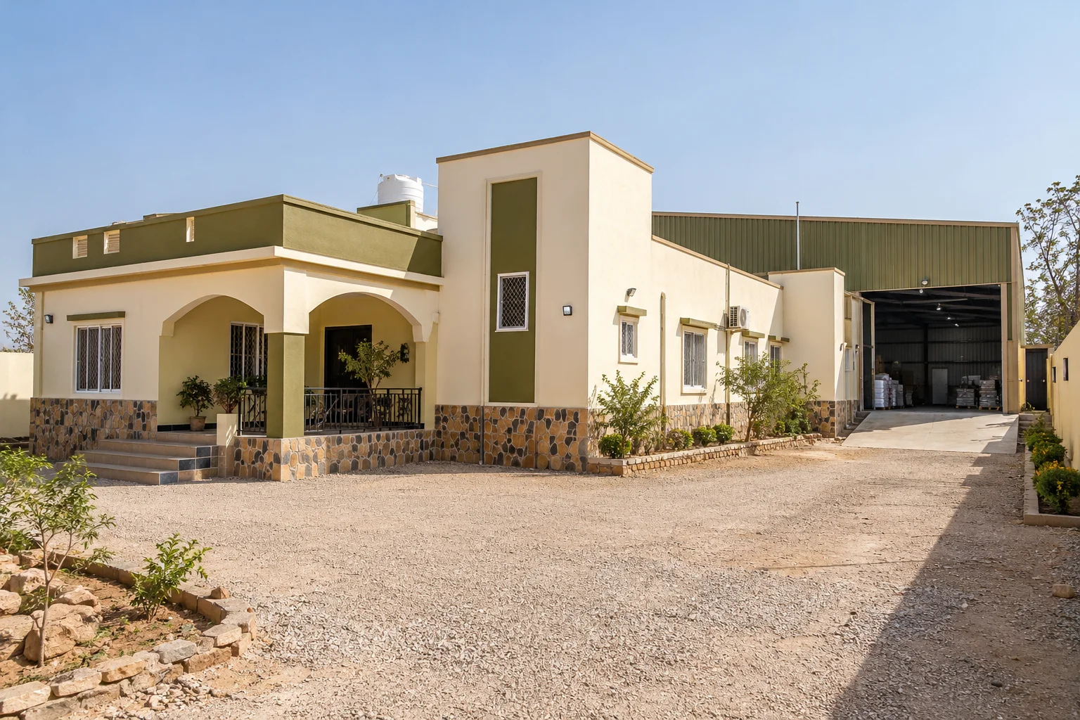 Family House in Hargeisa Side View